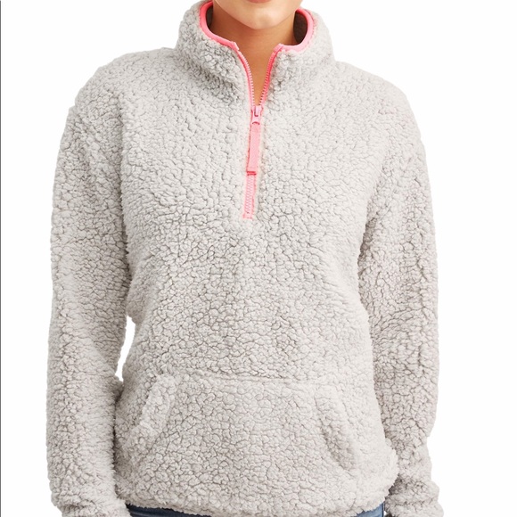 no boundaries sherpa pullover